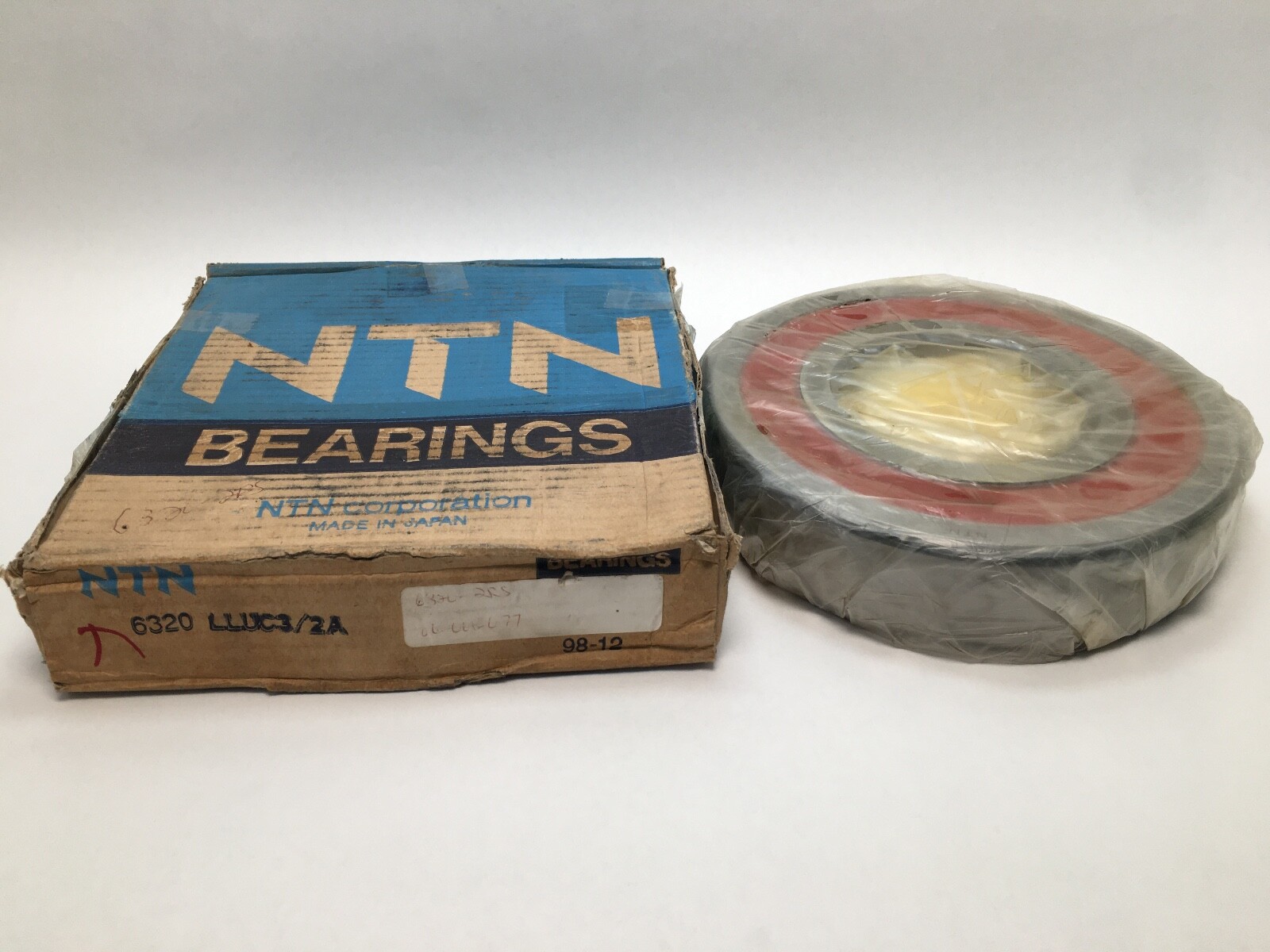 NTN 6320LLUC3 Bearing Rubber Seals 100x215x47 mm 6320 LLU LU 2RS RS C3 Japan