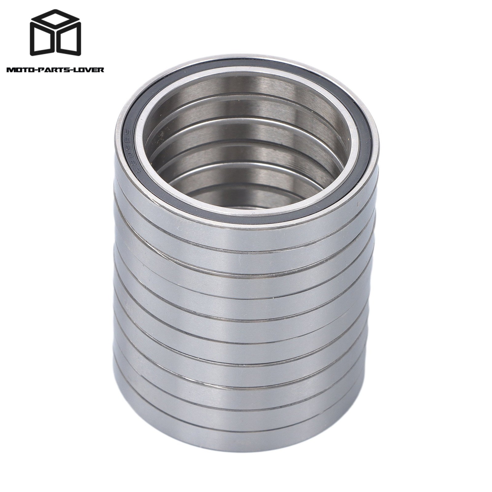 6809-2RS Rubber Sealed Ball Bearings 10pcs 45x58x7mm Set