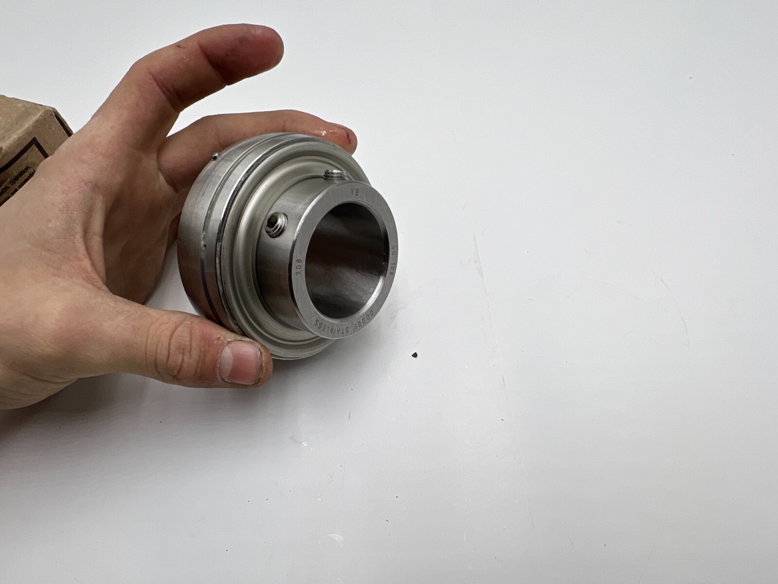 127824 INS-SCEZ-108-SS Dodge Ball Bearing Insert 1-1/2″ Silver 07787120