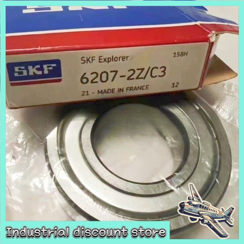 1X New SKF 6207-2Z/C3 Deep Groove Ball Bearing Fast Delivery