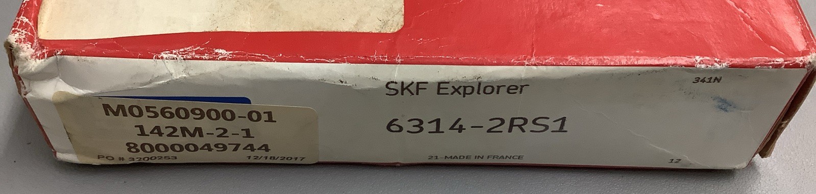SKF Deep Groove Ball Bearing 6314-2RS1 70mm x 150mm x 35mm(r33)