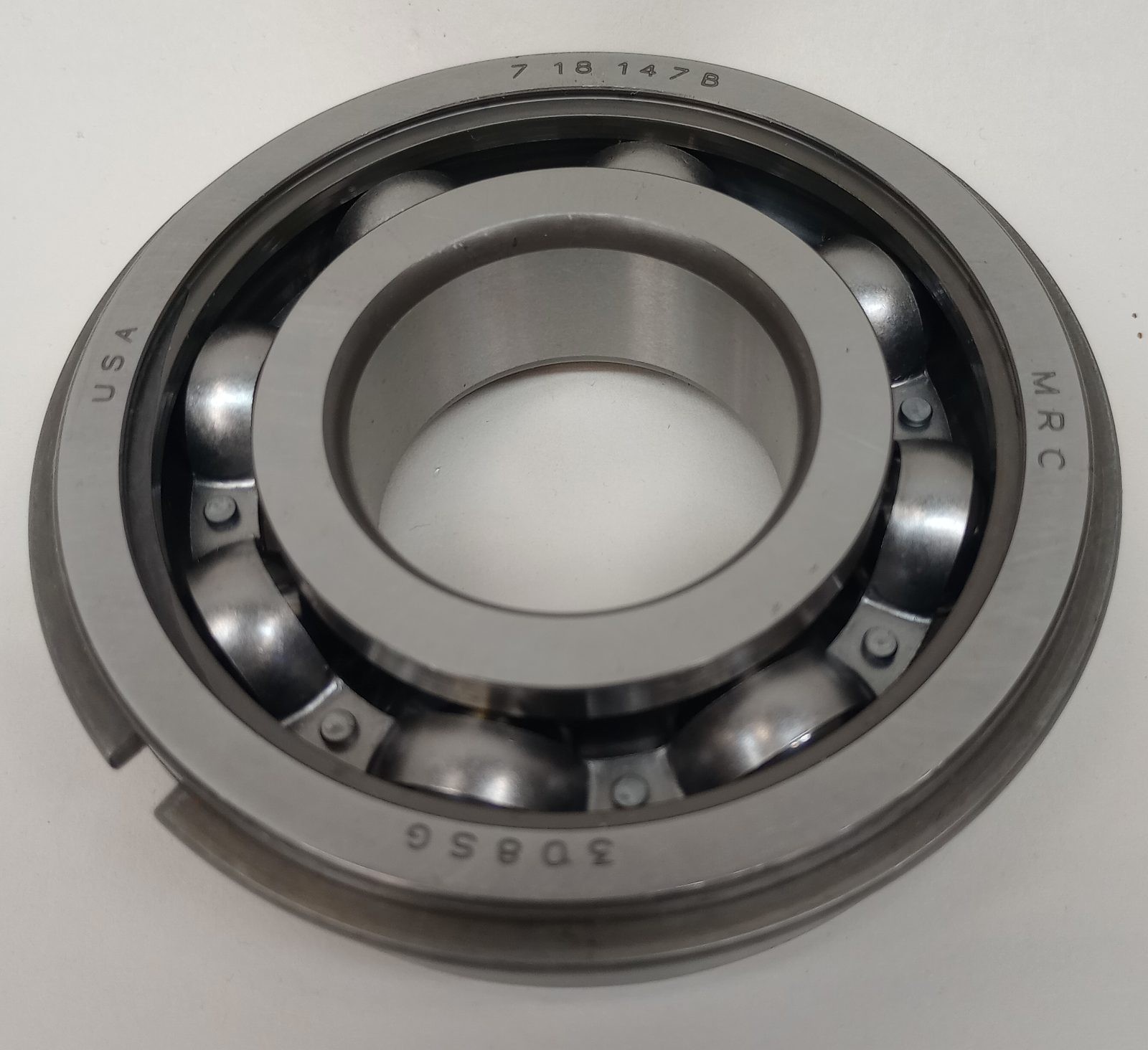 MRC 308SG-C3 Ball Bearing Deep Groove 40 x 90 x 23mm 308SGC3 With Snap Ring