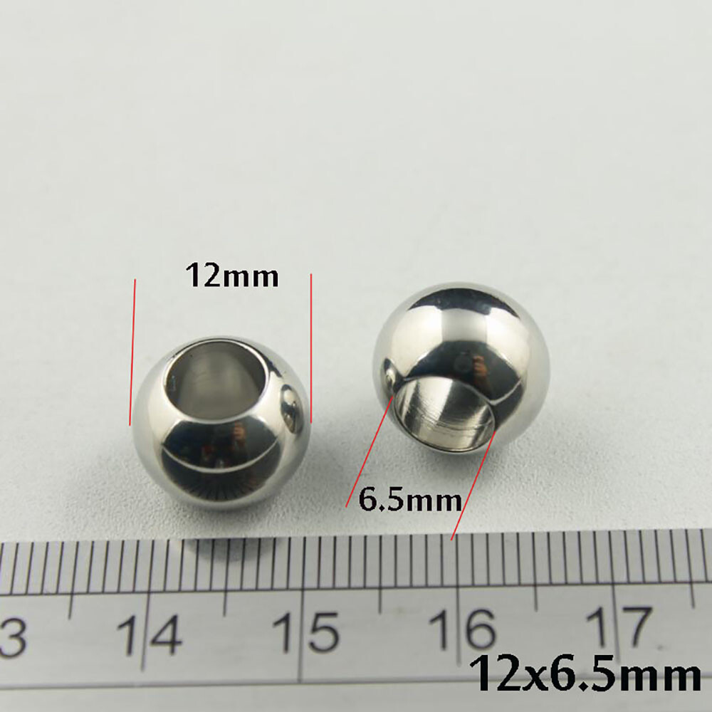 Solid Stainless Steel Ball With Hole Outside Diameter 3mm 4mm 5mm 6mm to 60mm