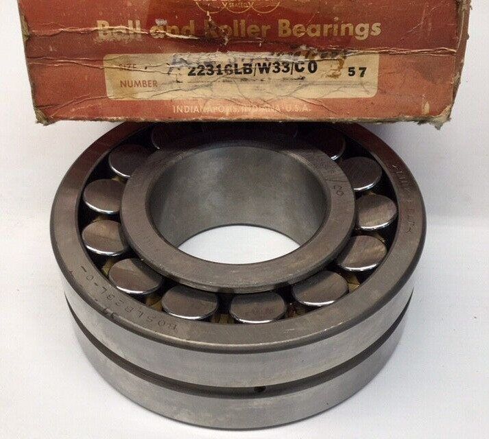 Link-Belt 22316LB/W33/CO Spherical Roller Bearing 80mm ID 170mm OD 58mm Width