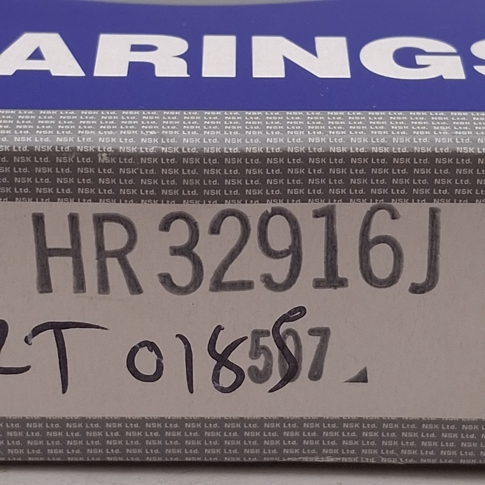 NSK HR32916J Tapered Roller Bearing, ø80mm ID, ø110mm OD, 20mm Width, 75kN