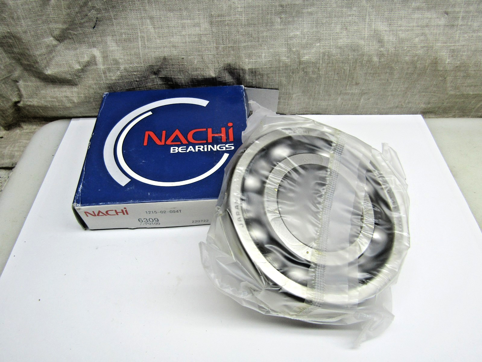 Nachi 6309 45mm X 100mm X 25mm Open Bearing