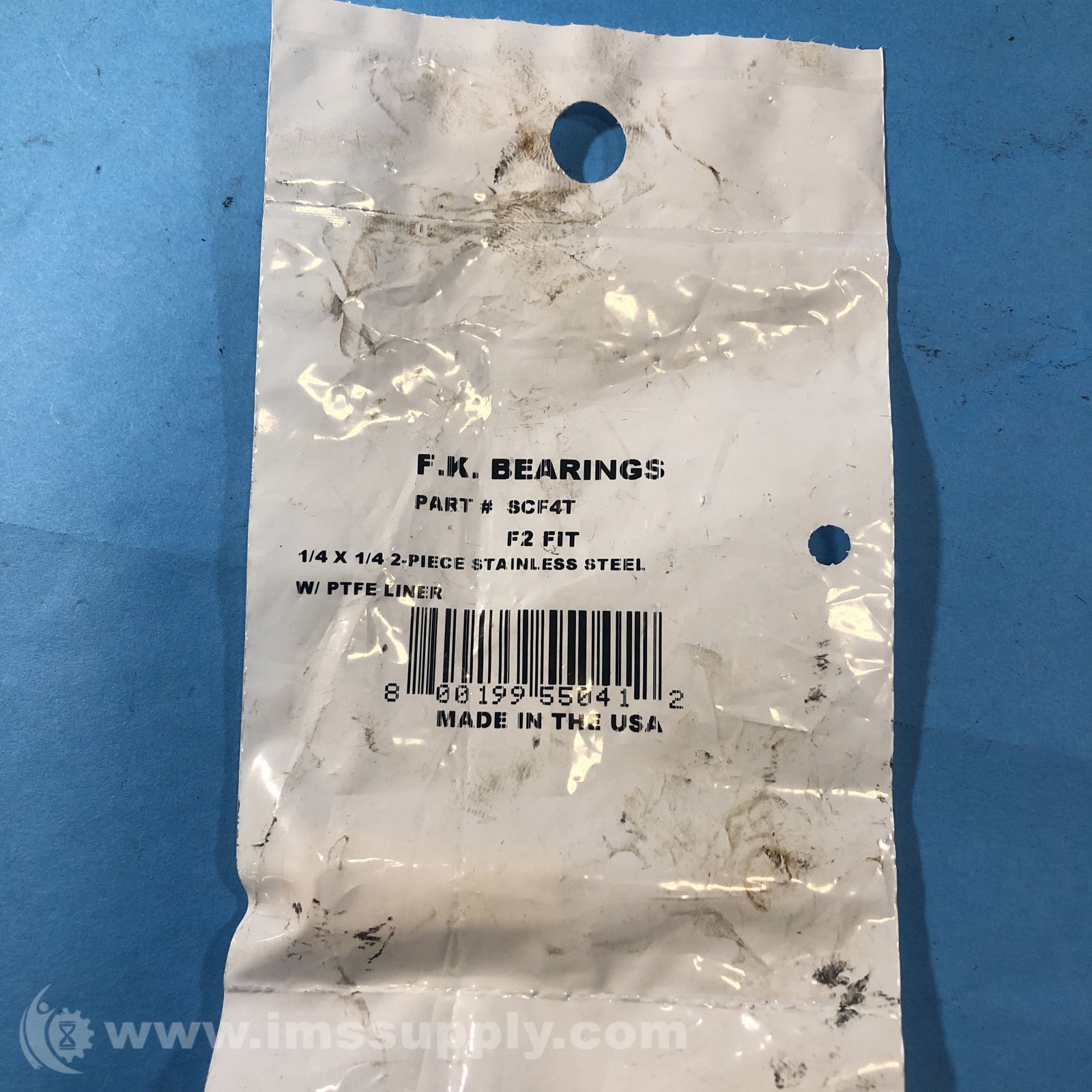 F.K. Bearings SCF4T Stainless Steel Spherical Rod End Bearing FNFP