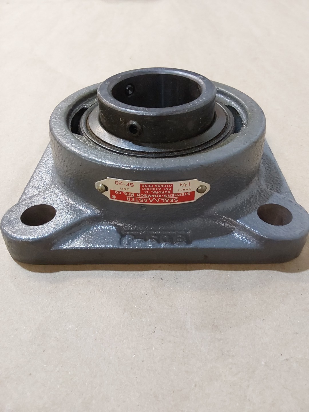 SEALMASTER SF-28 1 3/4″ Shaft Flange Mount Bearing