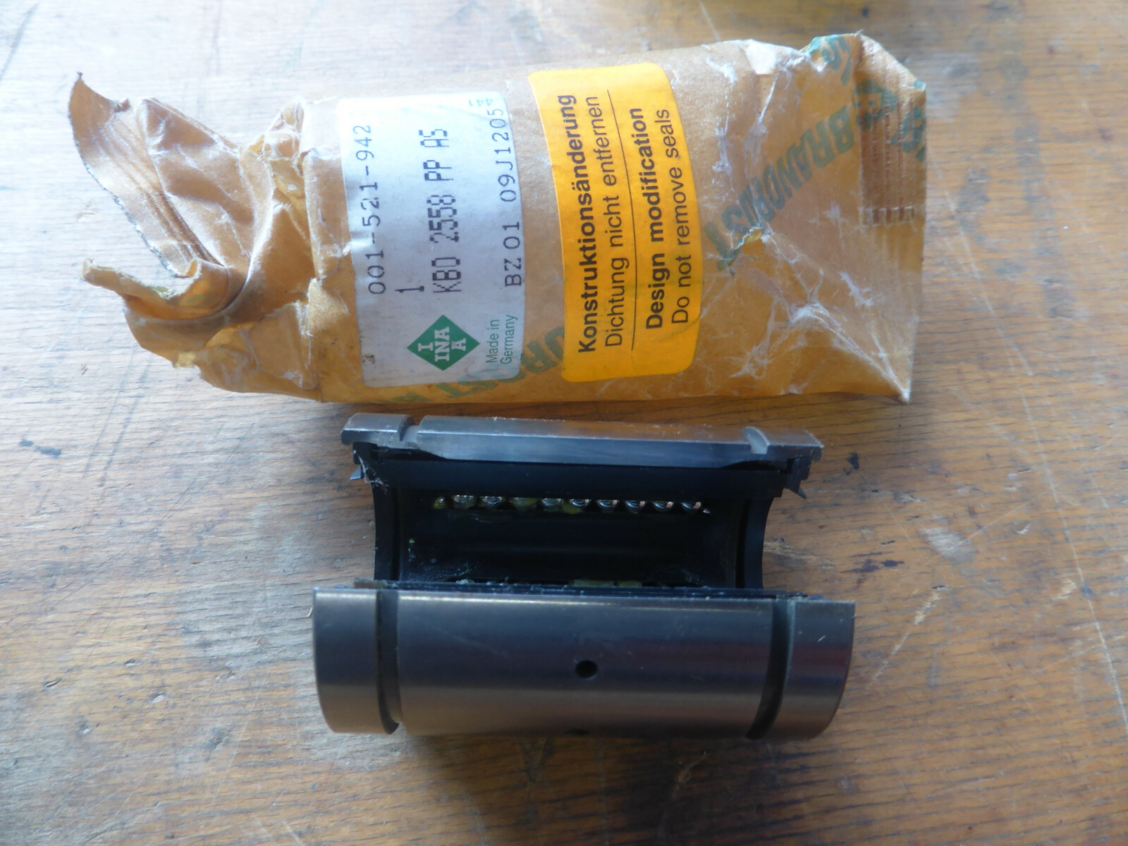 INA KBO2558-PP-AS Linear Guide Ball Bearing