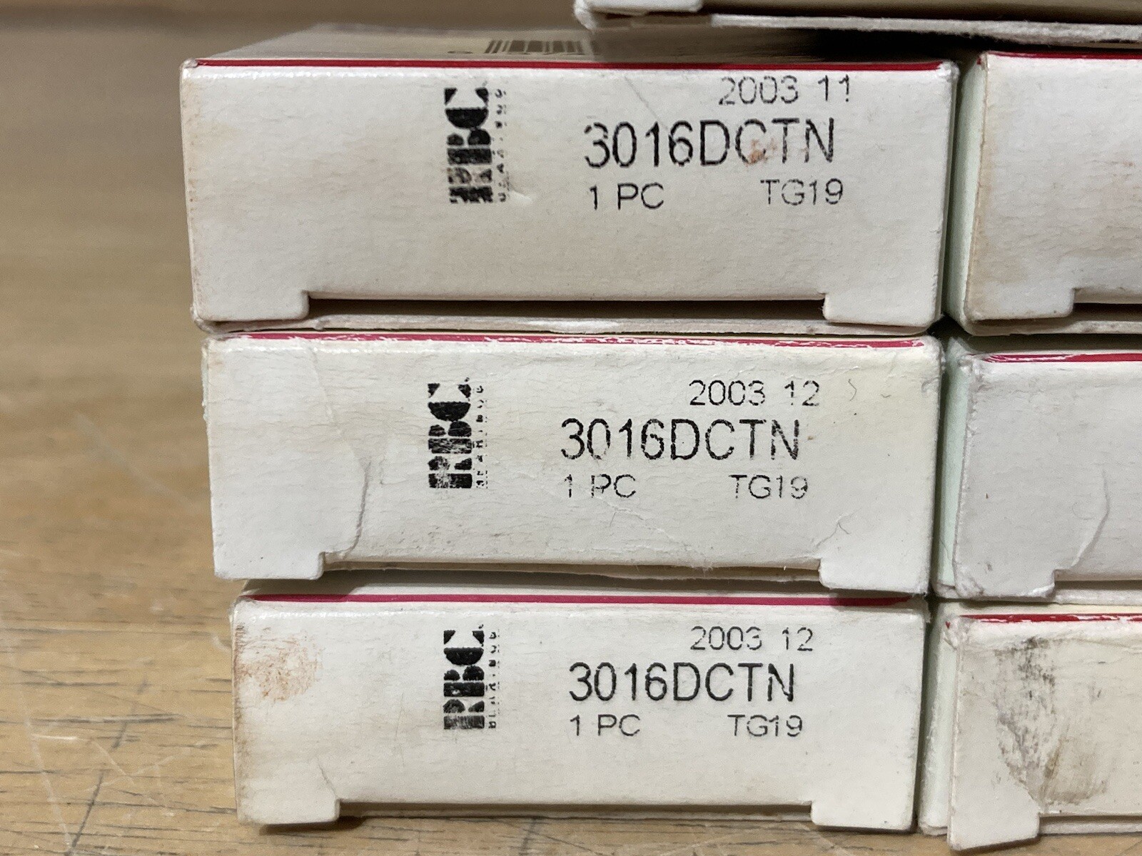 RBC 3016DCTN Bearing Lot of 7