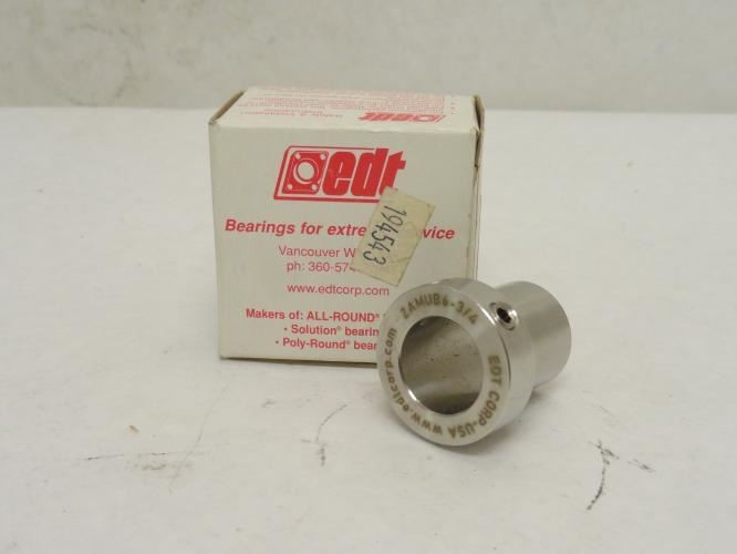 208896 New In Box; EDT ZAMUB6-3/4 Set Screw Locking Sleeve; 3/4″; SS