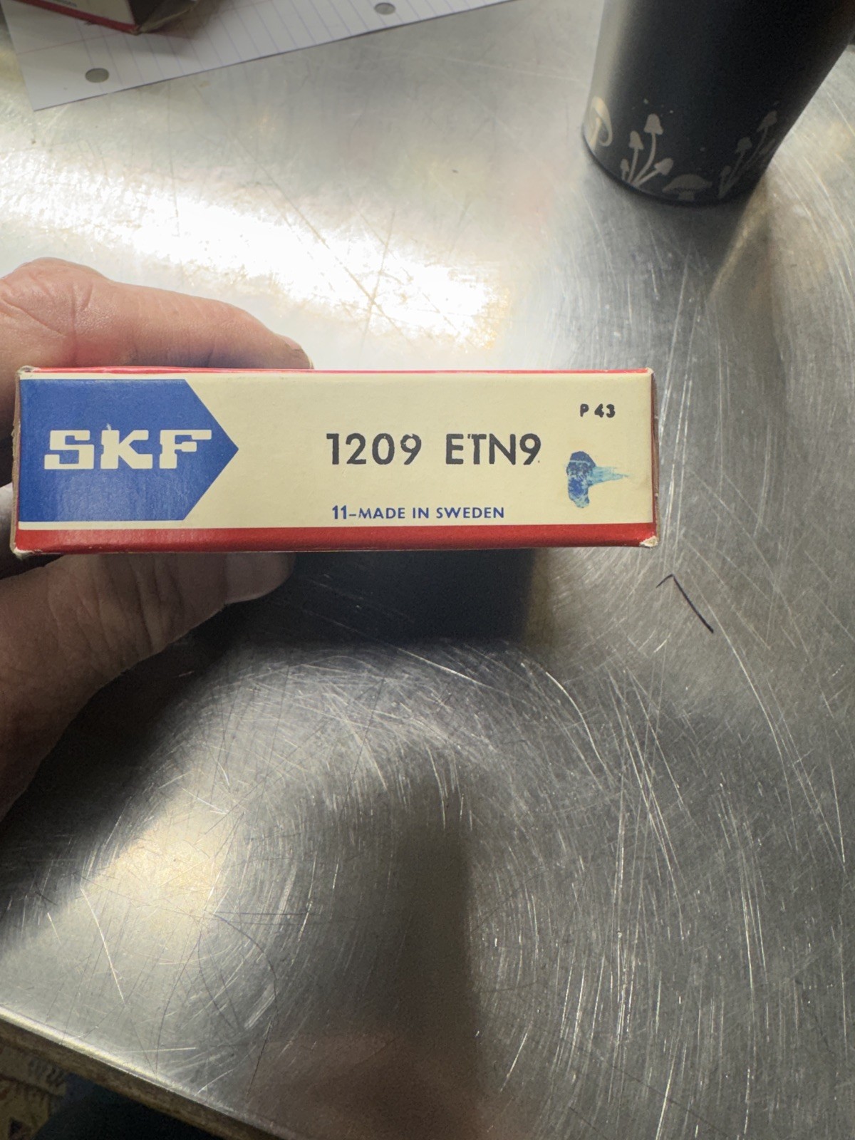 SKF 1209 ETN9 self Aligning Ball Bearing 45x85x19 (for 1) New in box