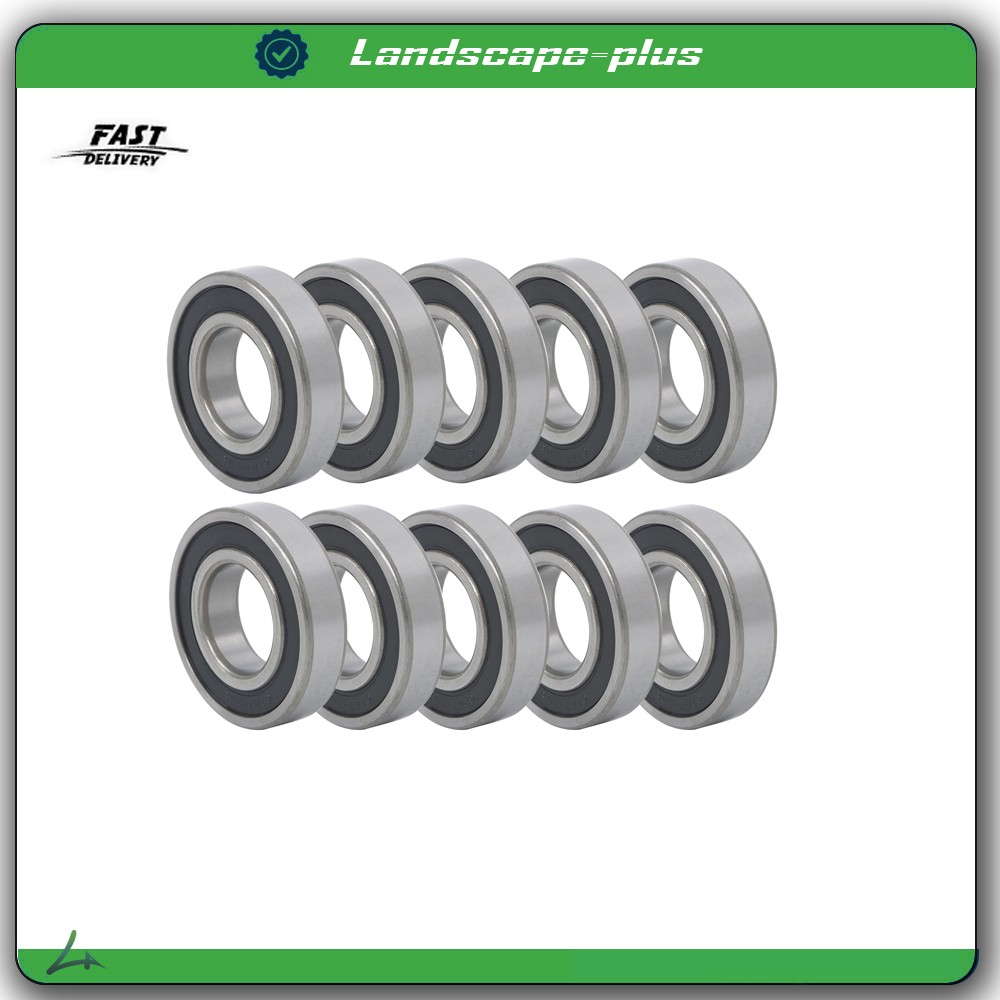 6207-2RS Deep Groove Ball Bearings 10pcs 35x72x17mm Set