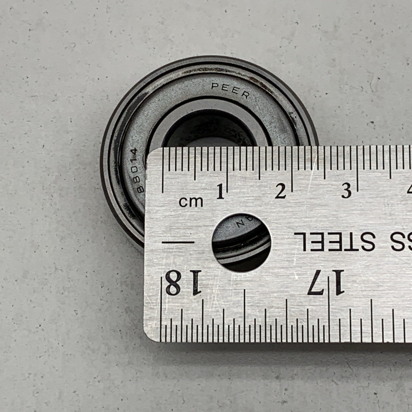 PEER 88014 Metal Shield Shielded Ball Bearing 14mm ID x 34mm OD, 1/2′ Width