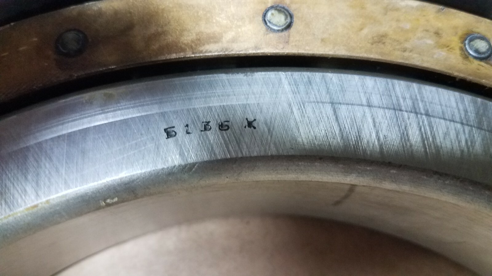 ROLLWAY 144X, 5136X CYLINDRICAL BEARING 13-3/4″ DIAMETER 10-5/8″ BORE x 2″ NNB