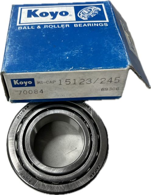 Tapered Roller Bearing 15123R/15245R 31.75x62x18.16mm Koyo