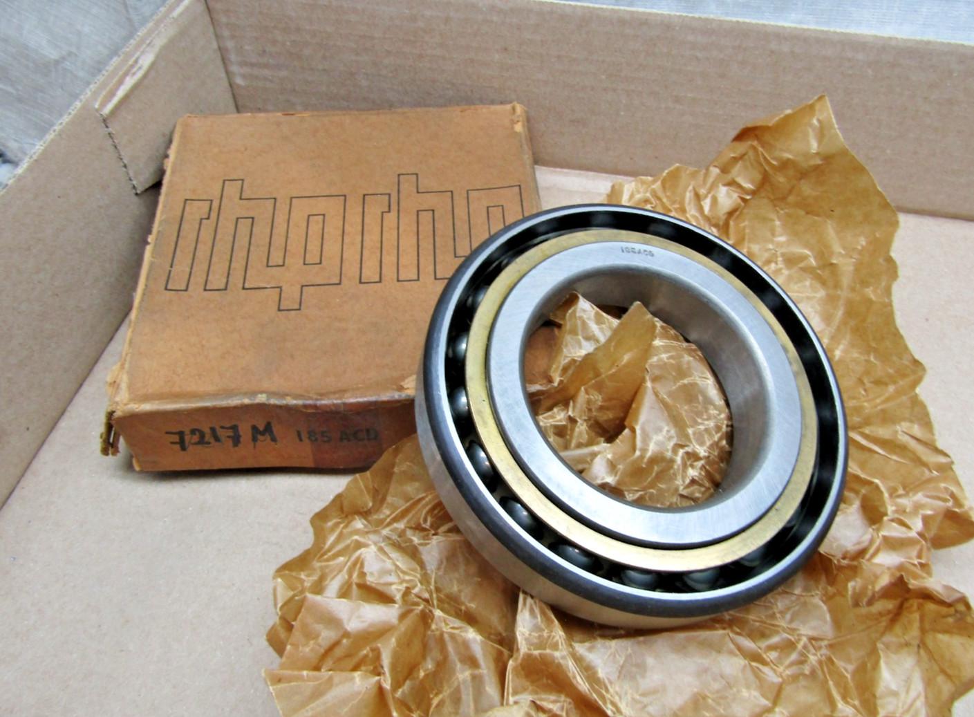 RHP Hoffman 185ACD 7217BM 85mm X 150mm X 28mm Angular Contact Bearing BECBM
