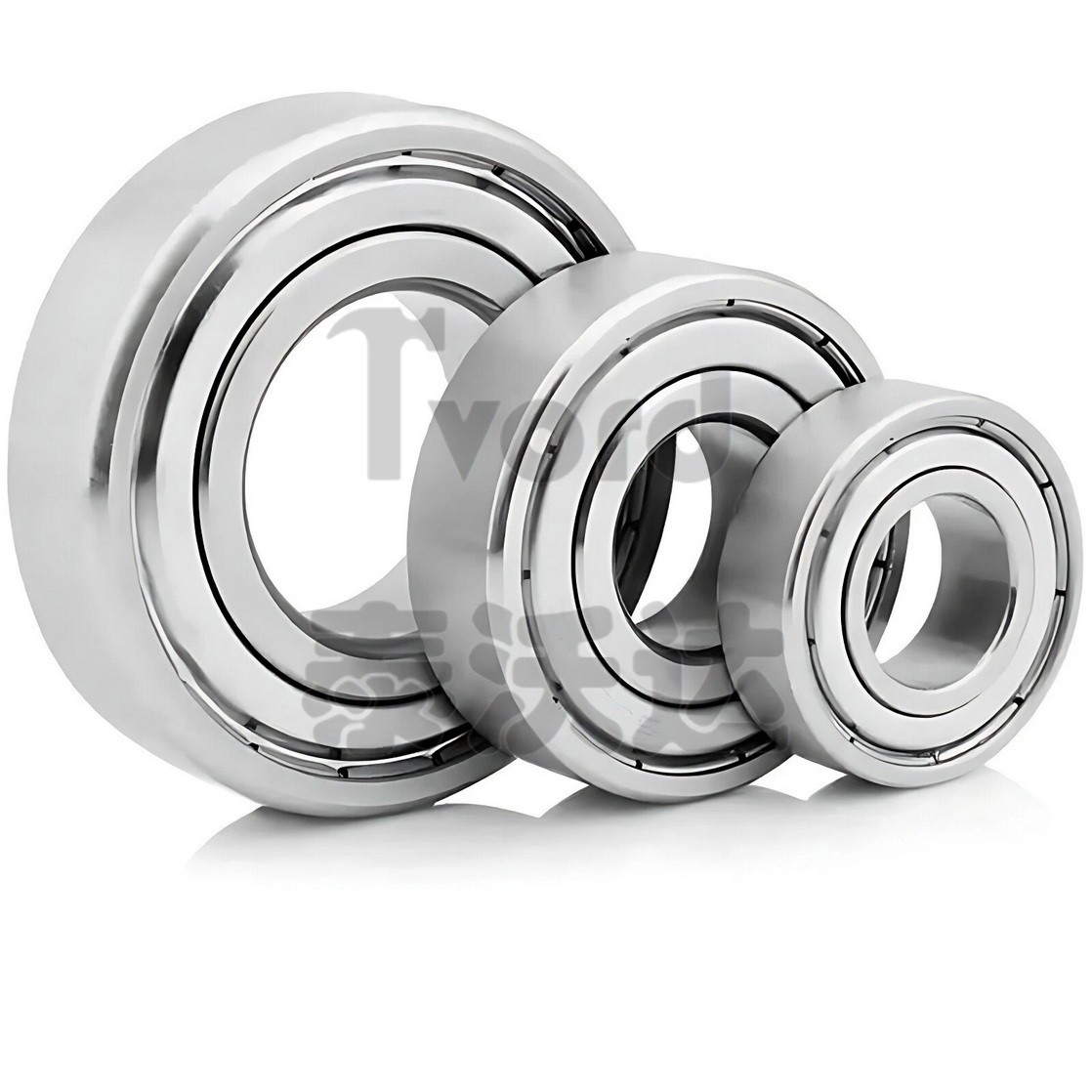 Stainless Steel Deep Groove Ball Bearings Miniature Shielded Bearing ID 2mm-55mm
