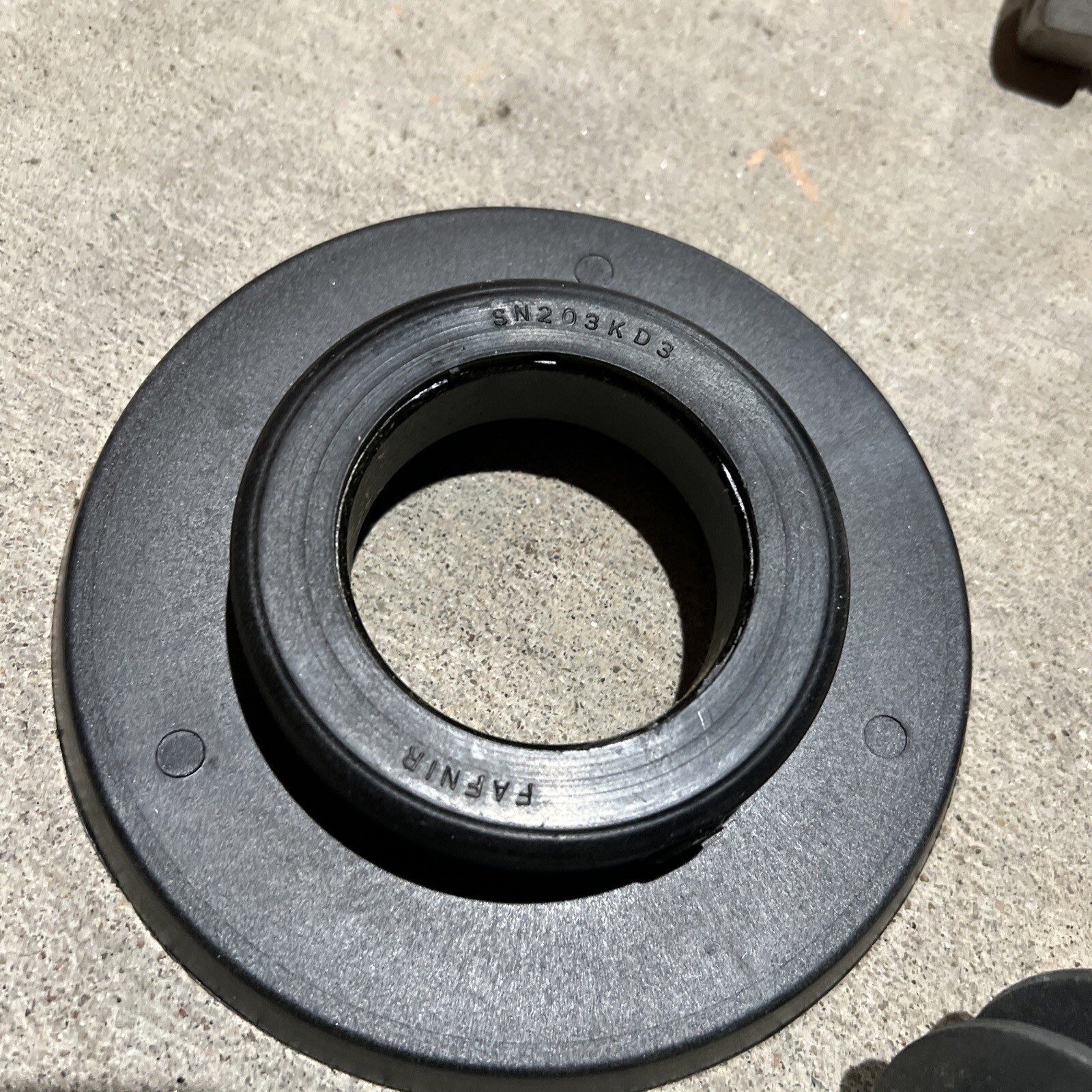 Timken Fafnir Pillow Block Bearing 2-3/16″ B/P12263 Bore GN203KRRB FS381A KIT