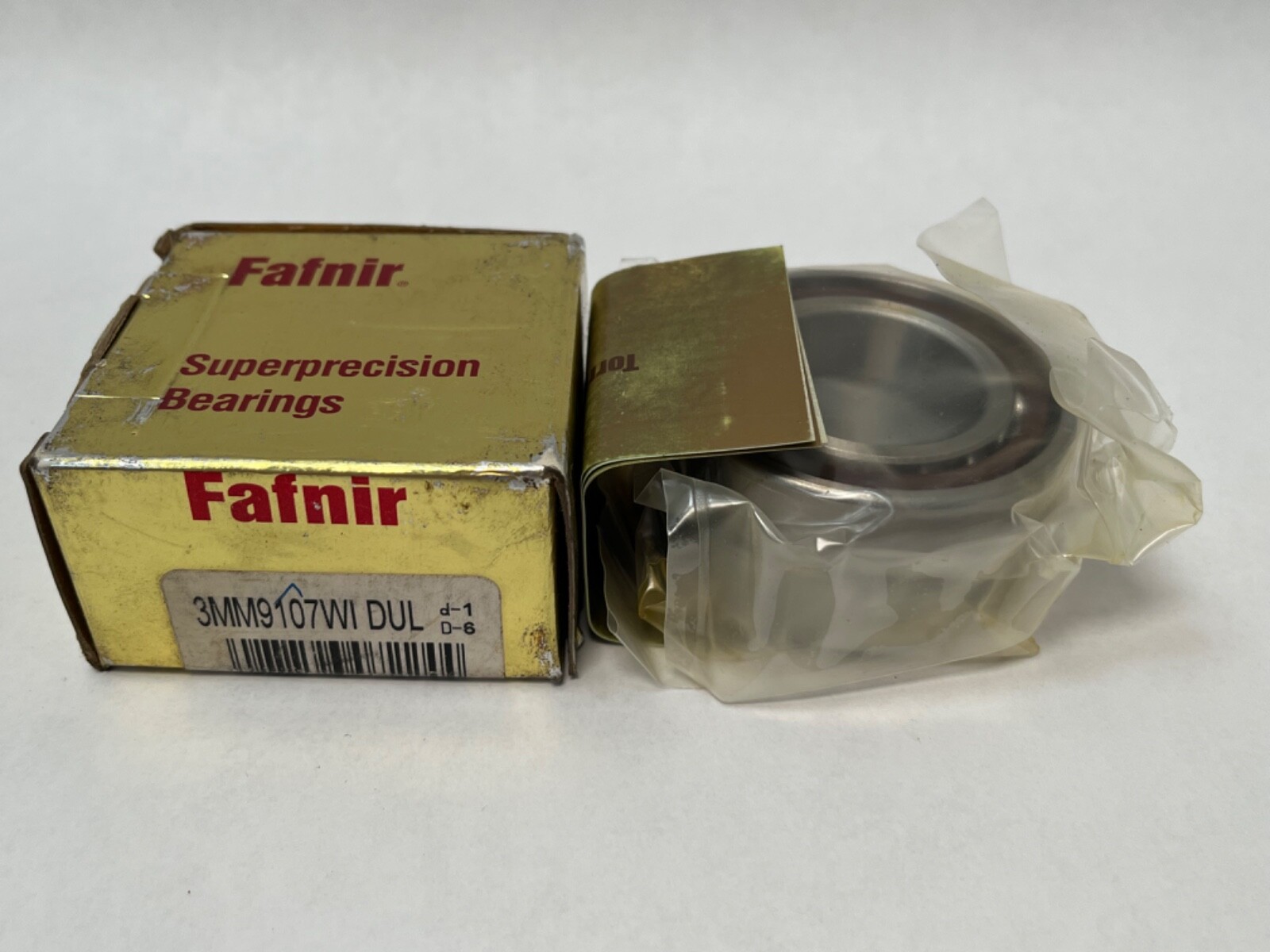 Fafnir 3MM9107WI-DUL Bearing 35x62x14 mm 7007A 7007E 3MM 9107 WI DUL USA 2 Pcs