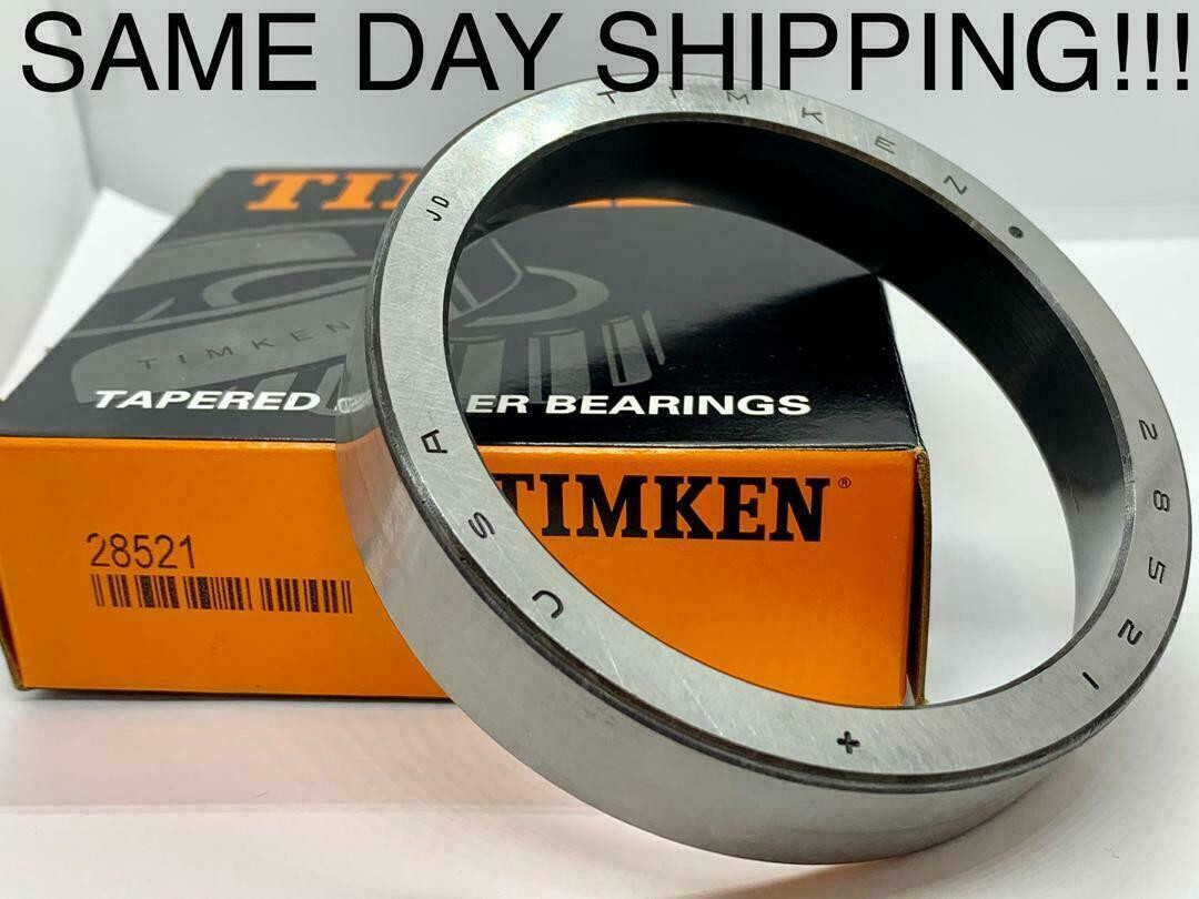 Timken 28521 TAPERED ROLLER BEARING OUTER RACE CUP / SAME DAY SHIPPING TIMKEN