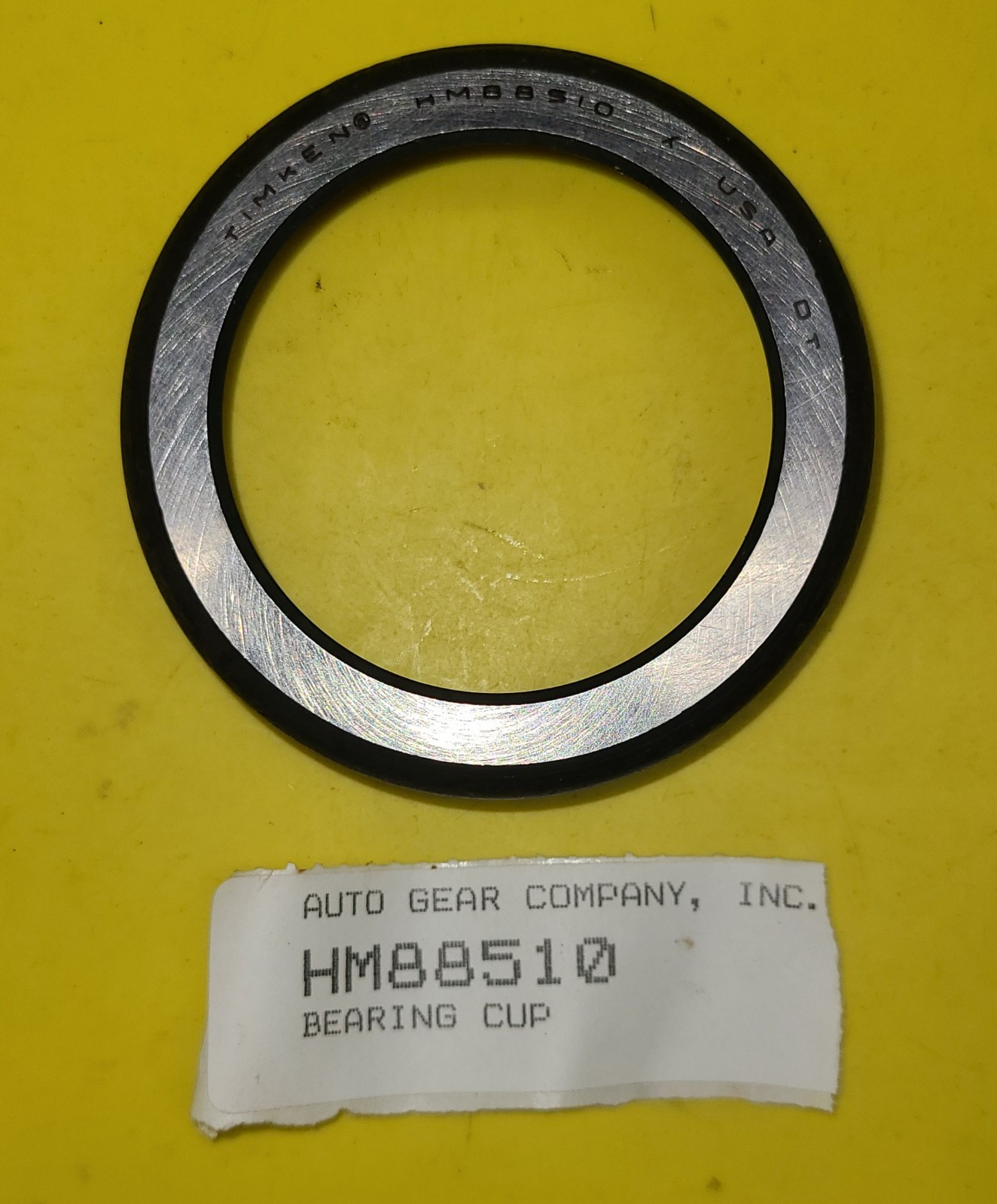 Timken HM88510 Tapered Roller Bearing Cup, 2.875″ OD, 0.9063″ Width