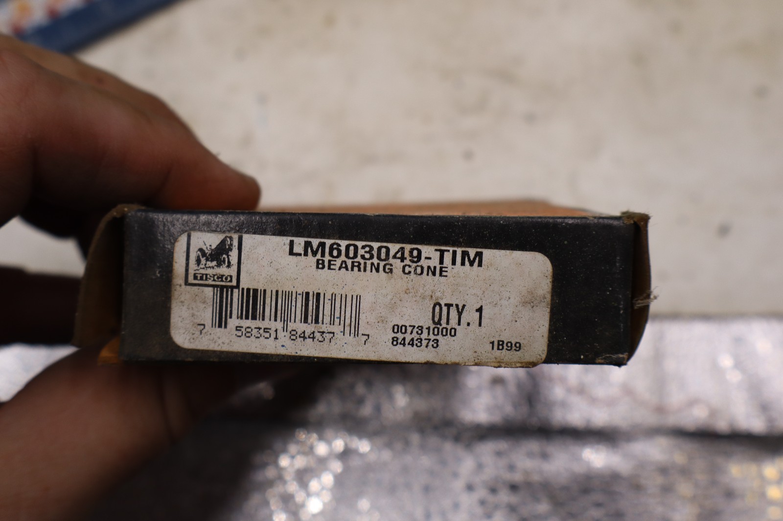 Timken SET37 (LM603049/LM603011) Bearing & Race Set