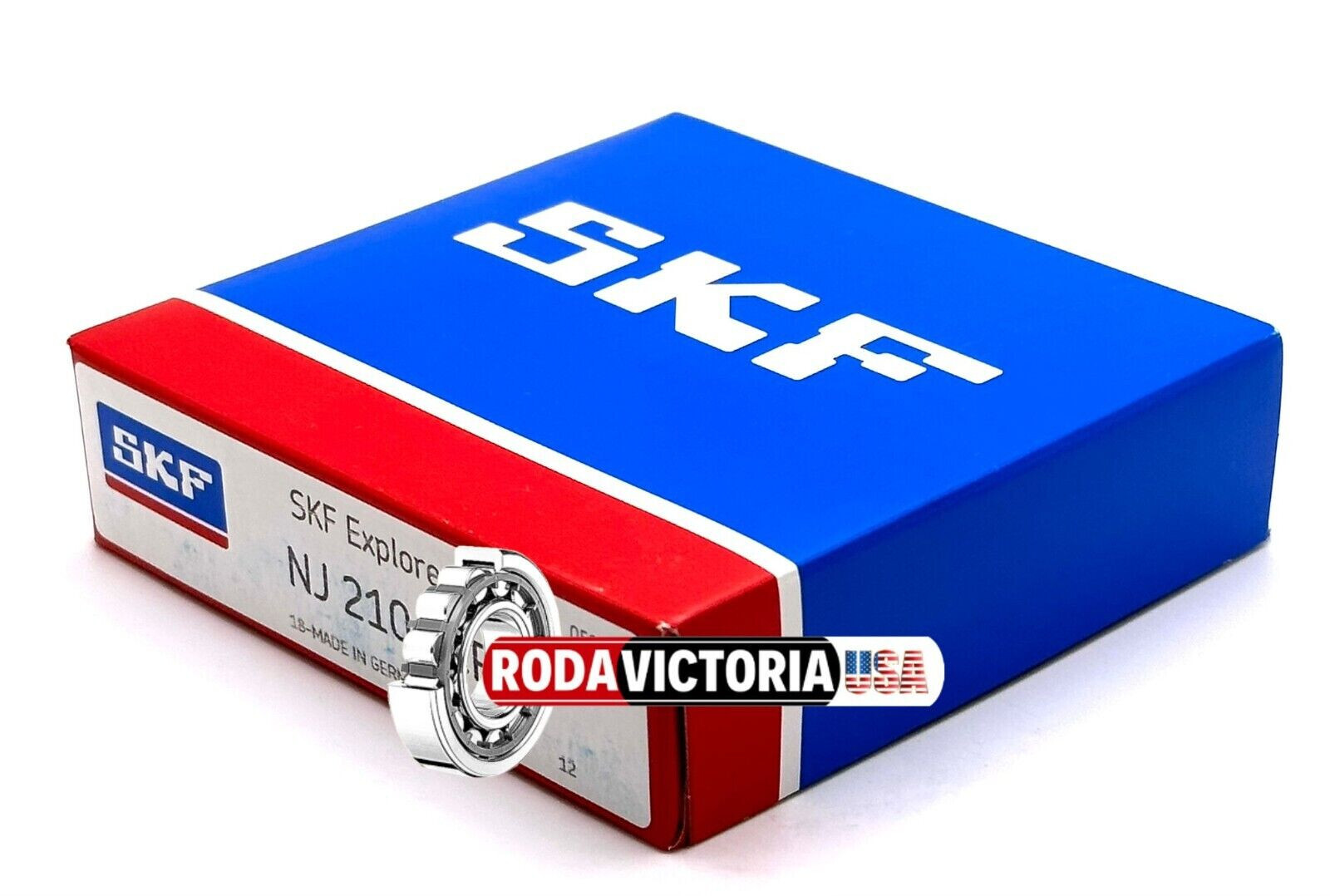 SKF NJ210 ECJ C3 CYLINDRICAL ROLLER BEARING 50x90x20mm