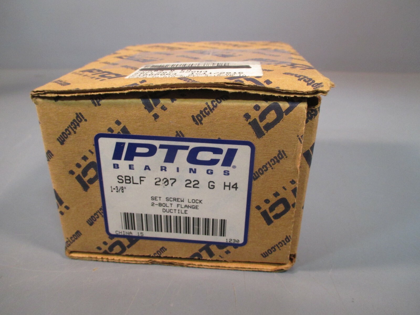 IPTCI BEARINGS SET SCREW LOCK 2-BOLT FLANGE 1-3/8″ SBLF 207 22 G H4