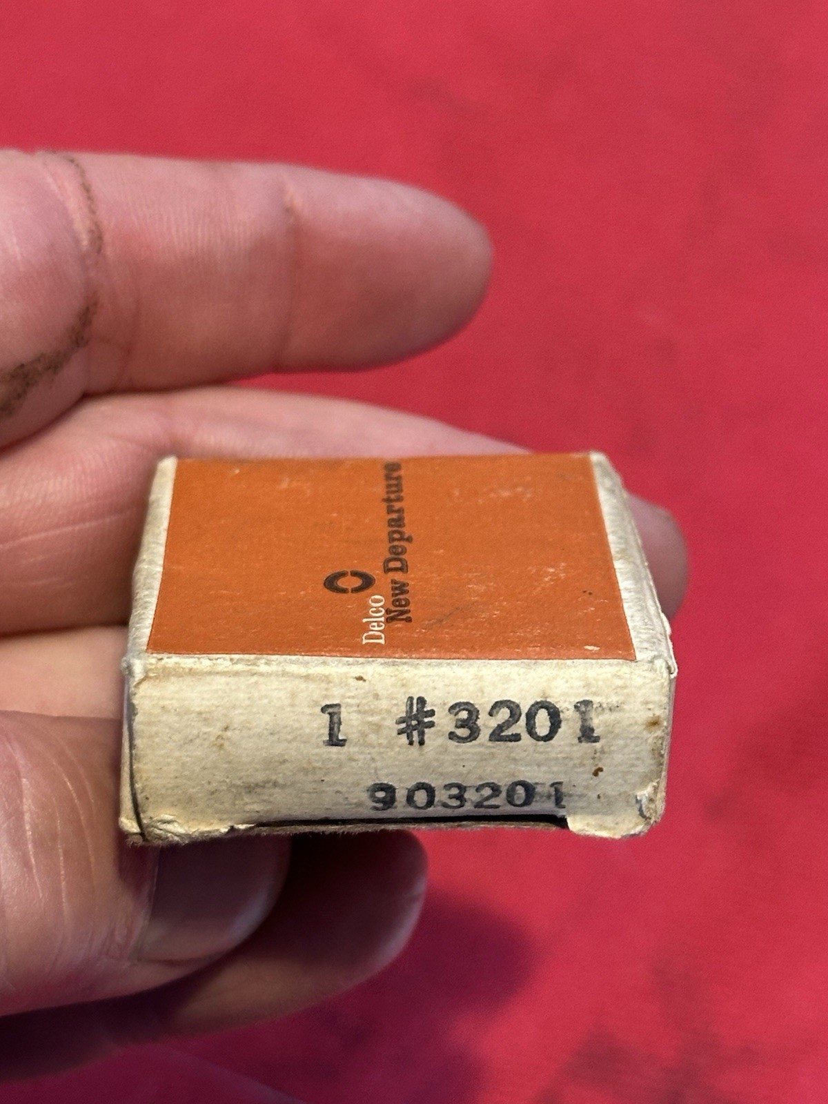 DELCO NEW DEPARTURE 3201 / 903201 ROLLER BEARING 1 1/4” DIA. 1/2” BORE 3/8” WIDE