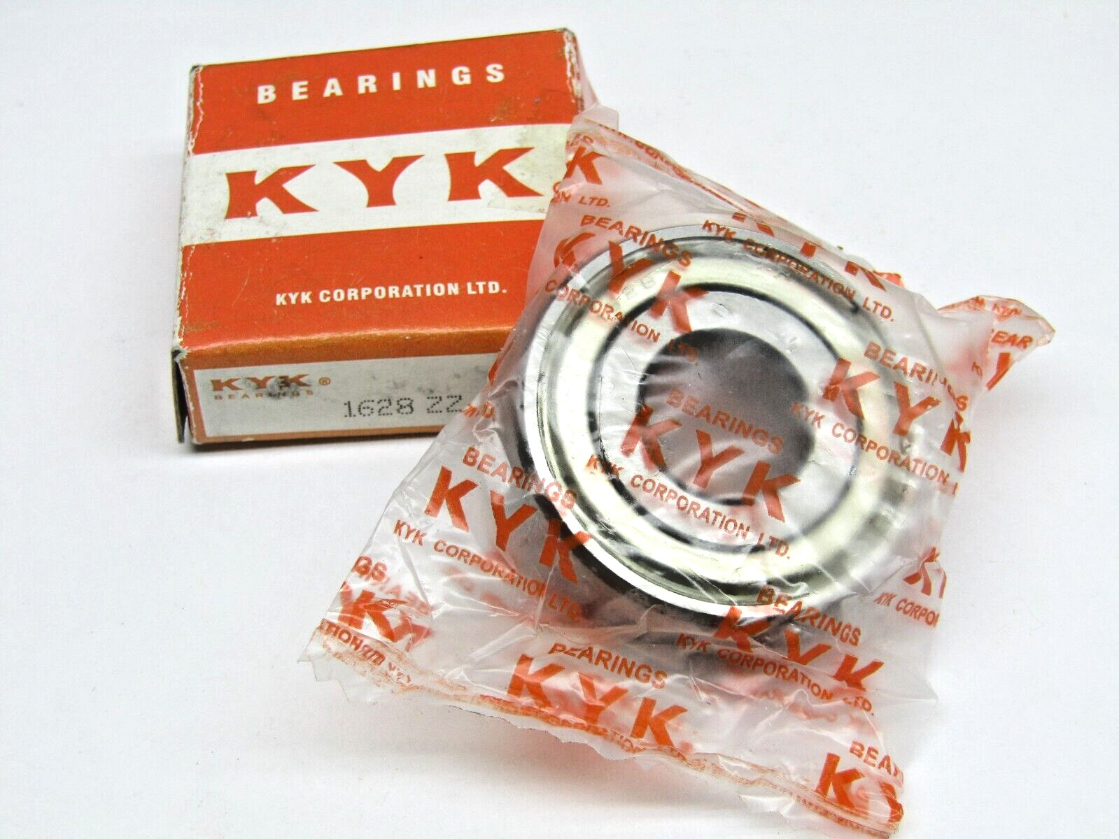 KYK 1628-ZZ 5/8″ x 1-5/8″ x 1/2″ Metal Shielded Bearing
