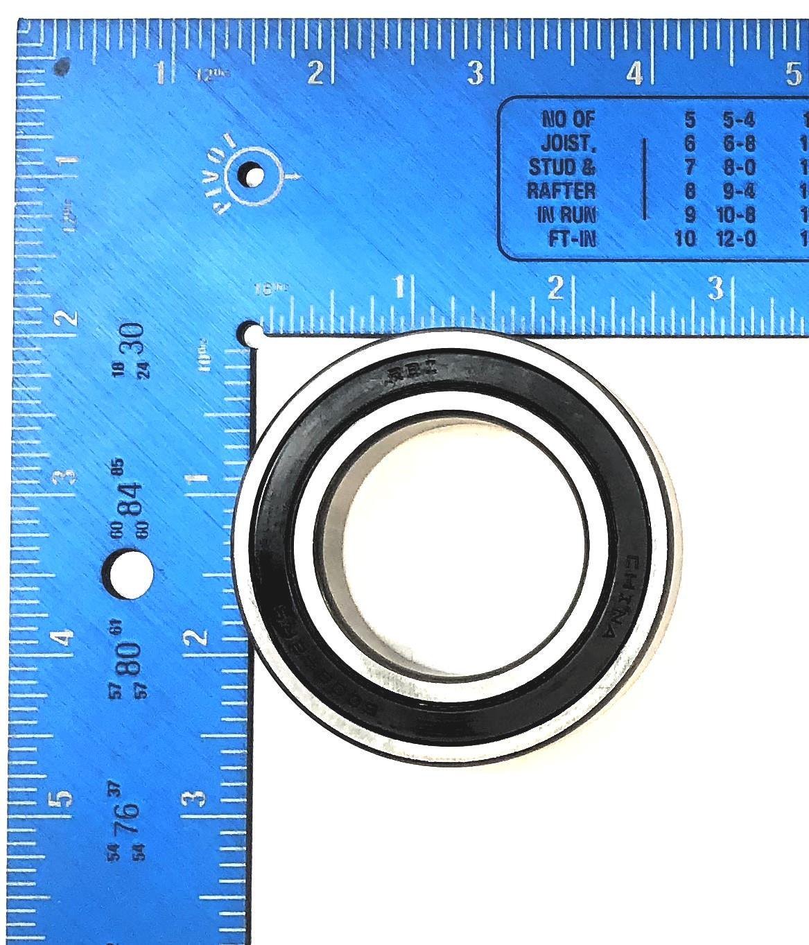 RBI Rubber Sealed Ball Bearing 6008-2RS [Lot of 5] NOS