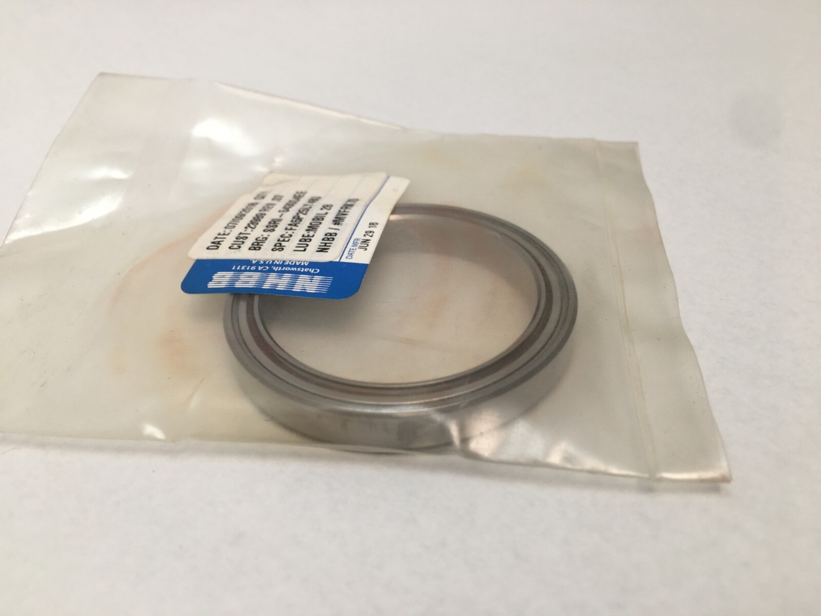 NHBB SSRI-543QQ4EE Bearing Sealed 1-9/16x2x9/32″ SS RI 543 QQ 4 EE B543 USA