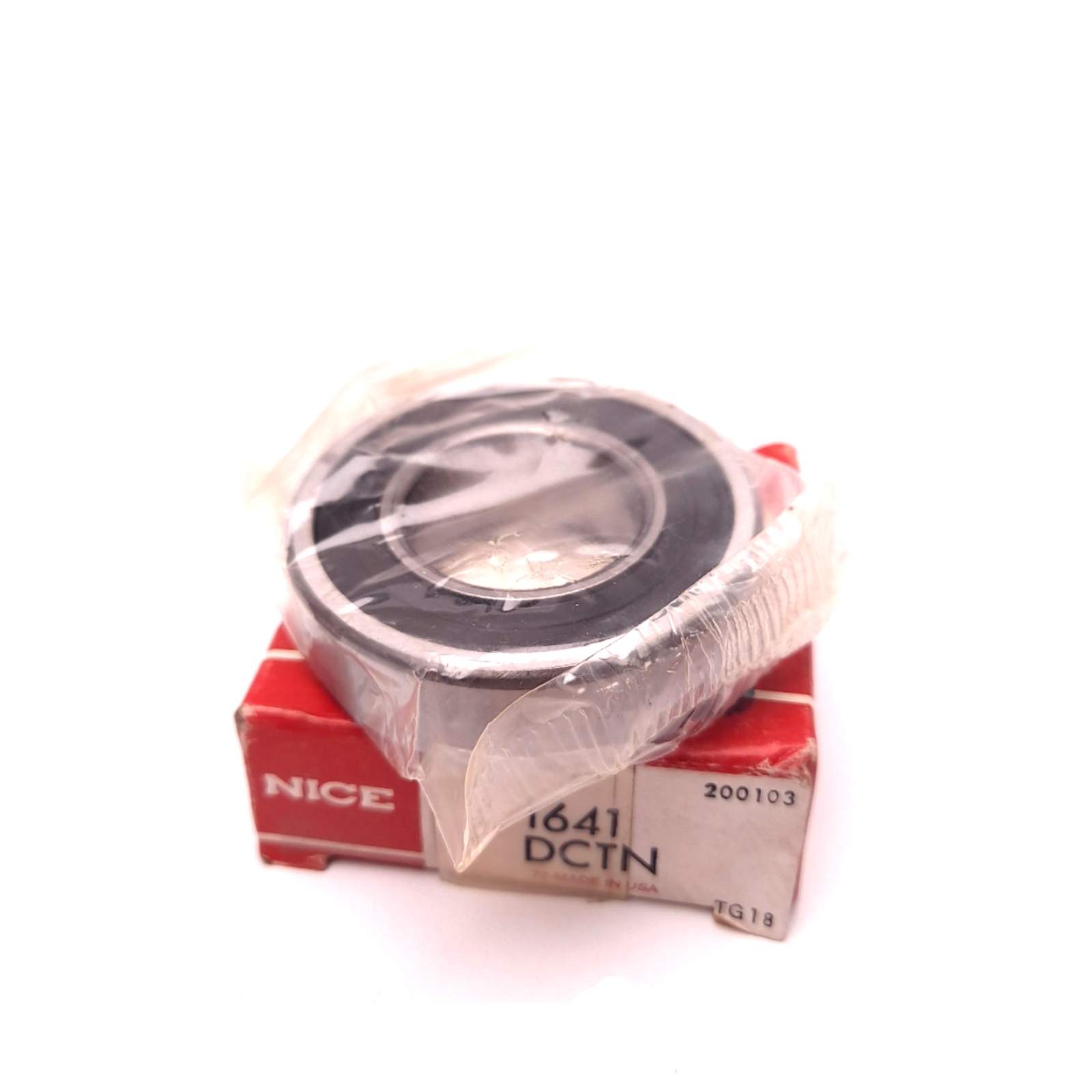 Nice 1641DCTN Single Row Ball Bearing ID: 1″ OD: 2″ Dynamic Load: 2967lbf