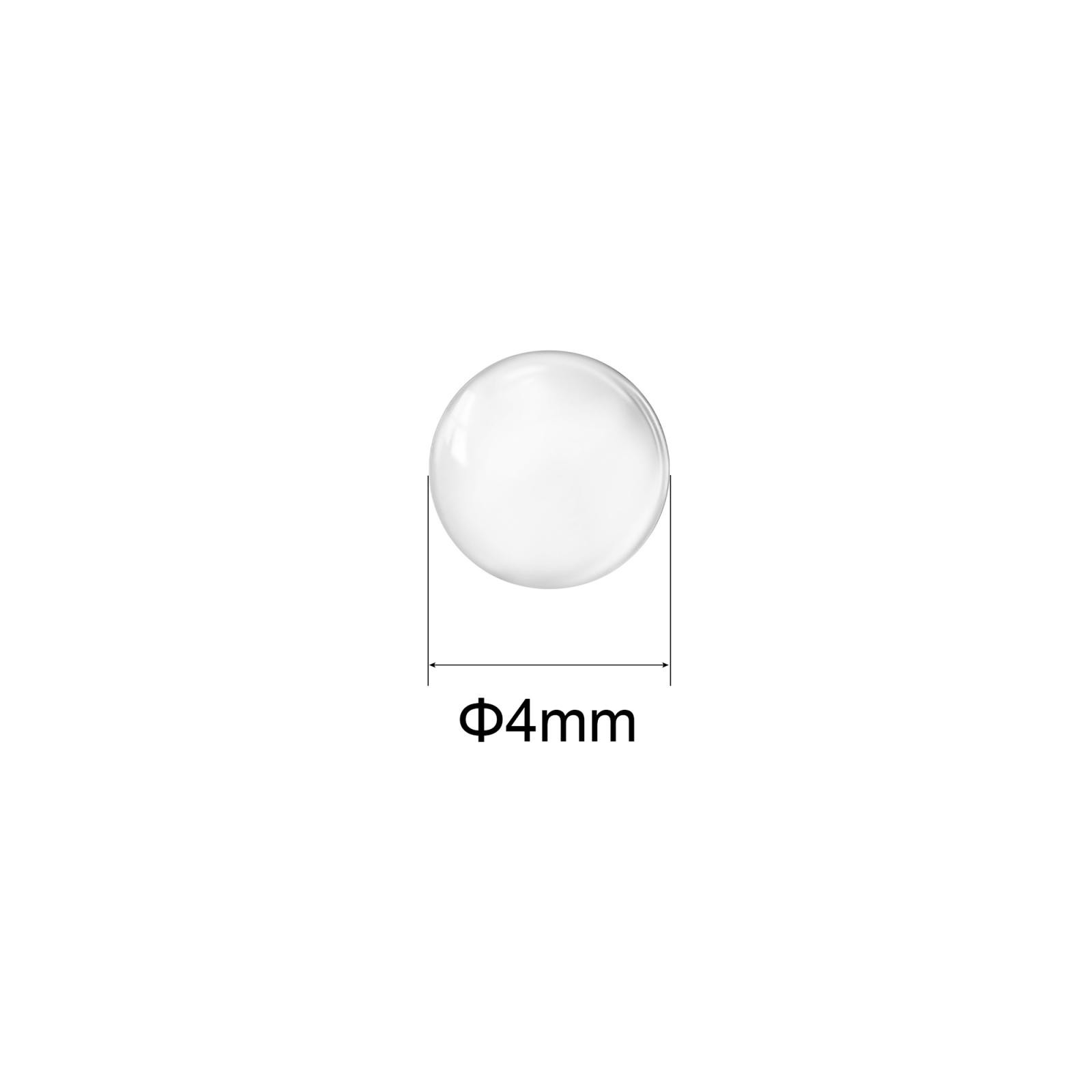 500pcs 4mm Solid Round Clear Glass Ball Boiling Stones Soda Lime Glass Beads