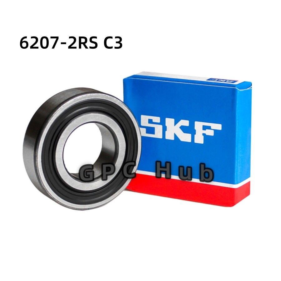 1PC NEW SKF6207-2RS C3 Rubber Seal Ball Bearing 35x72x17 Fast shipment