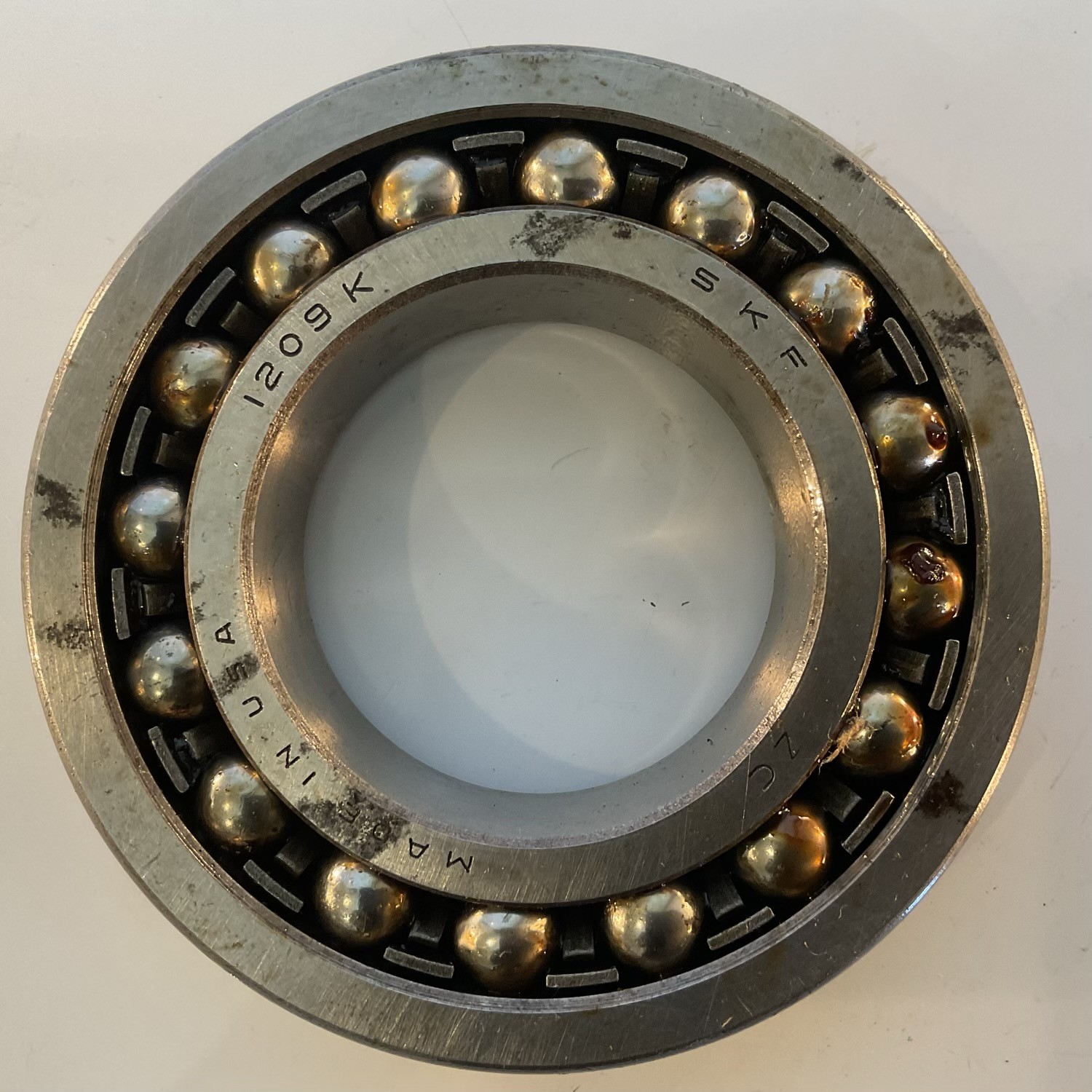 1209K SKF Self Aligning Ball Bearing – NOS – Made in USA