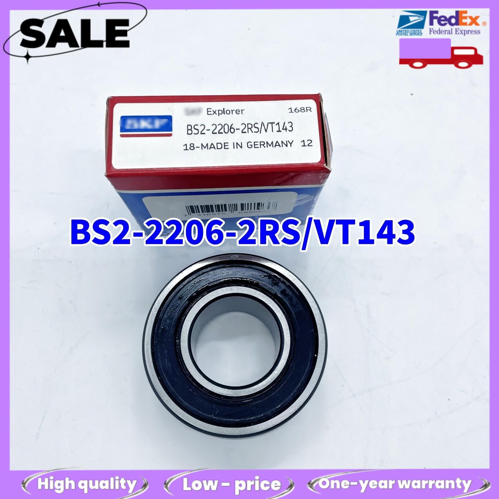 Steel Spherical Roller Bearing 30x62x25mm for SKF BS2-2206-2RS/VT143