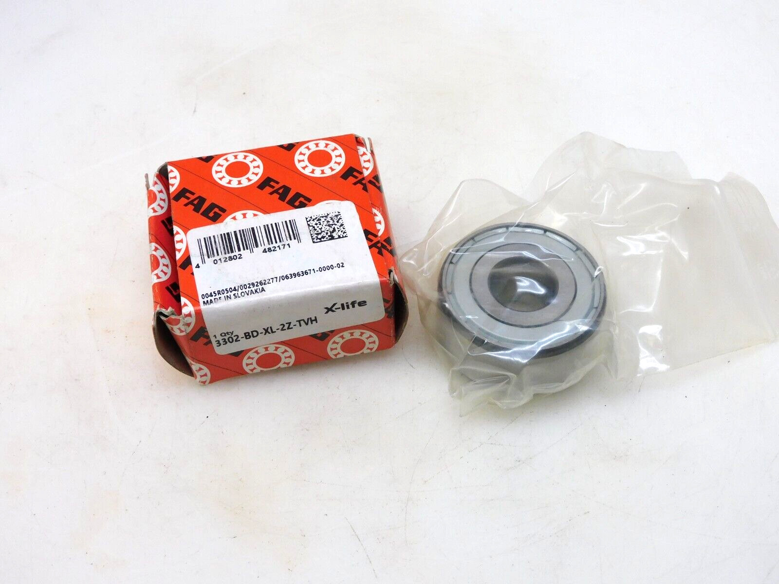 FAG 3302-BD-XL-2Z-TVH X-LIFE BALL BEARING