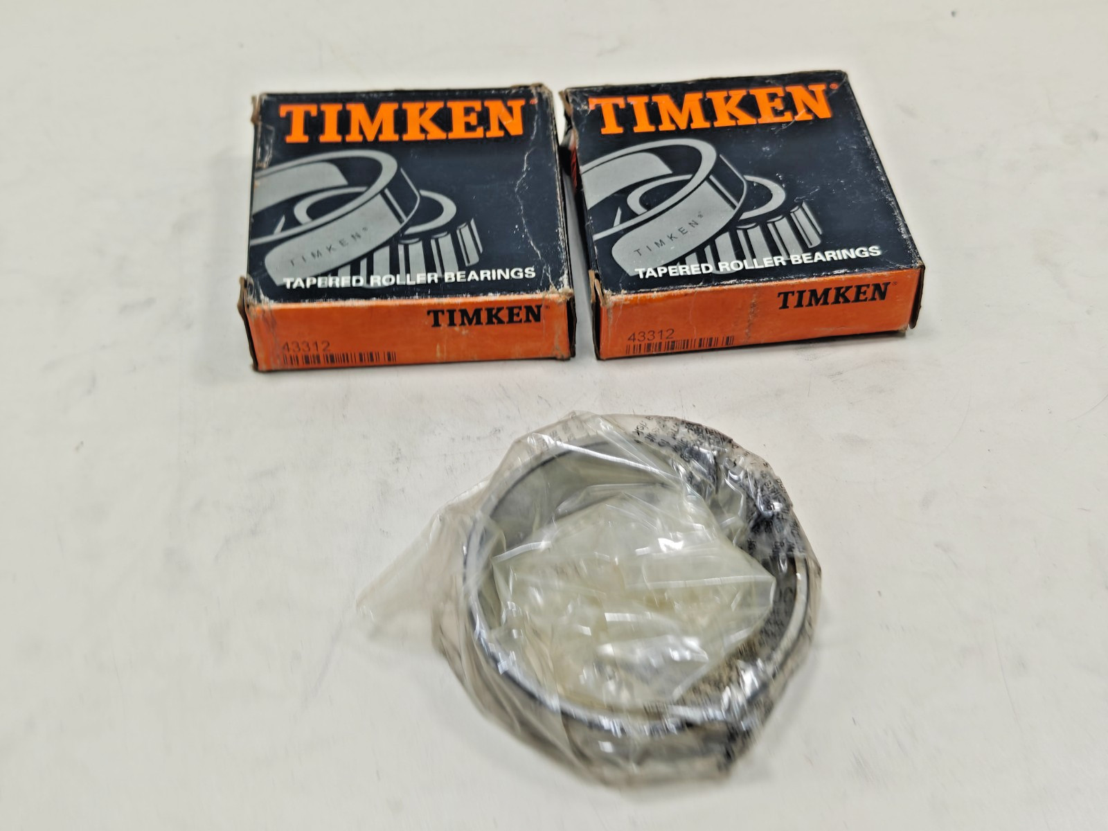 (2Pcs) 43312 Timken Tapered Roller Bearing Cup Only Timken 43312 USA LOT OF 2