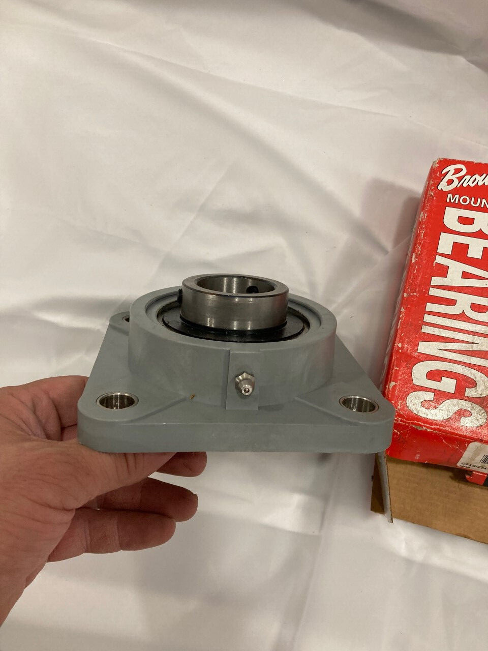 Browning CF4S-224 four bolt flange bearing with 1.5 inch bore