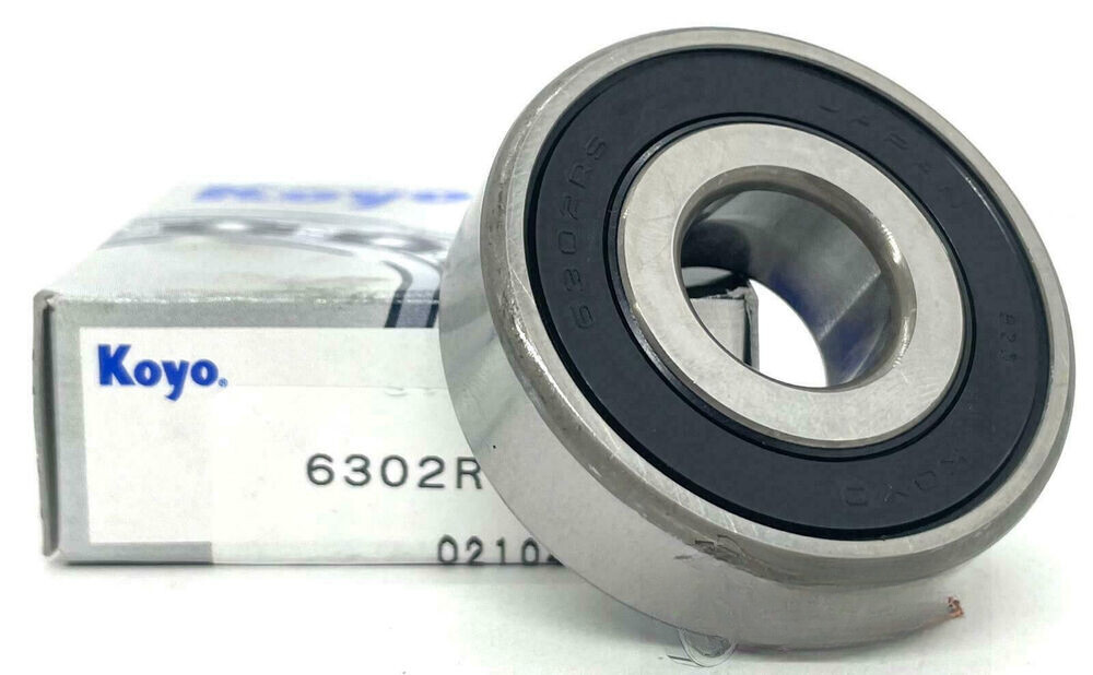 NEW KOYO 6302 RS Deep Groove Radial Ball Bearing 15x42x13mm JAPAN