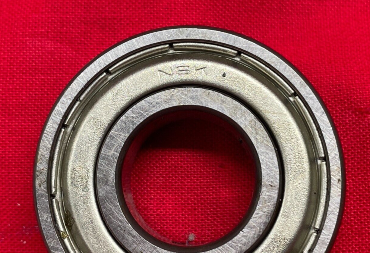 NSK 6203Z DEEP GROOVE BEARING 17MM X 40MM X 12MM (LOT OF 2)