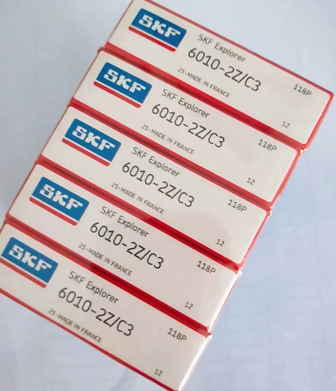 NEW SKF 6010-2Z/C3 Deep Groove Ball Bearing 1PCS #AT