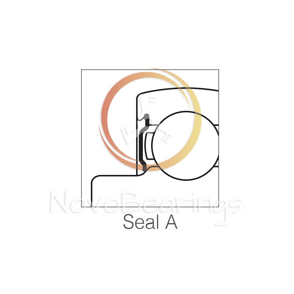 RL207C3/L666 Single Row Insert Ball Bearing 35x72x37,6 mm. by NTN brand