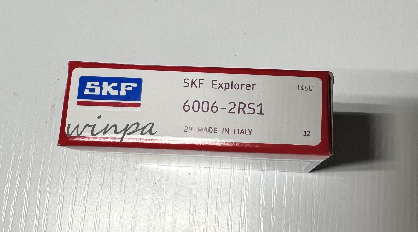 10(Pack) SKF 6006-2RS1 Double Rubber Seal Ball Bearing 30x55x13 mm NEW