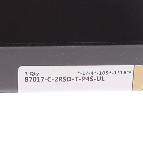 B7017-C-2RSD-T-P4S-UL FAG 85 x 130 x 22 mm ANGULAR CONT. BALL SINGLE ROW