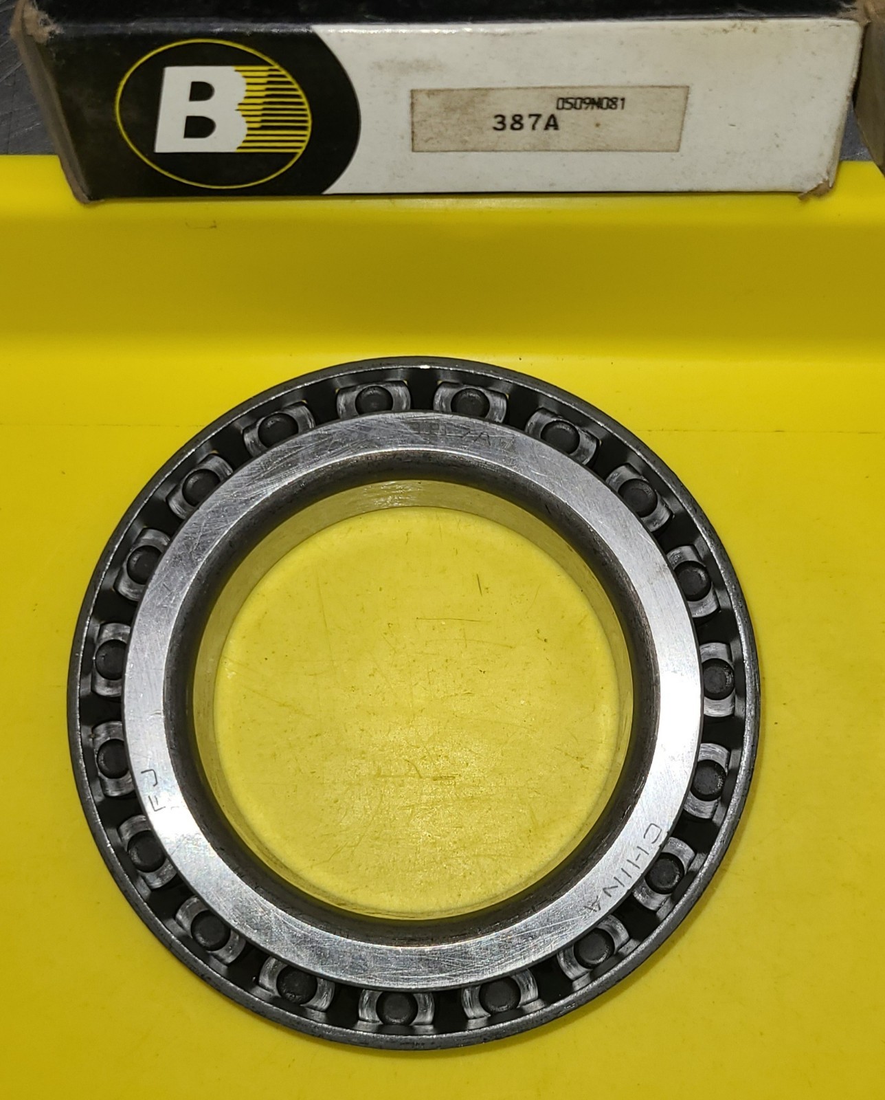 Bearings Limited 387A Tapered Roller Bearing Cone, 2.25″ Bore, 0.864″ Width