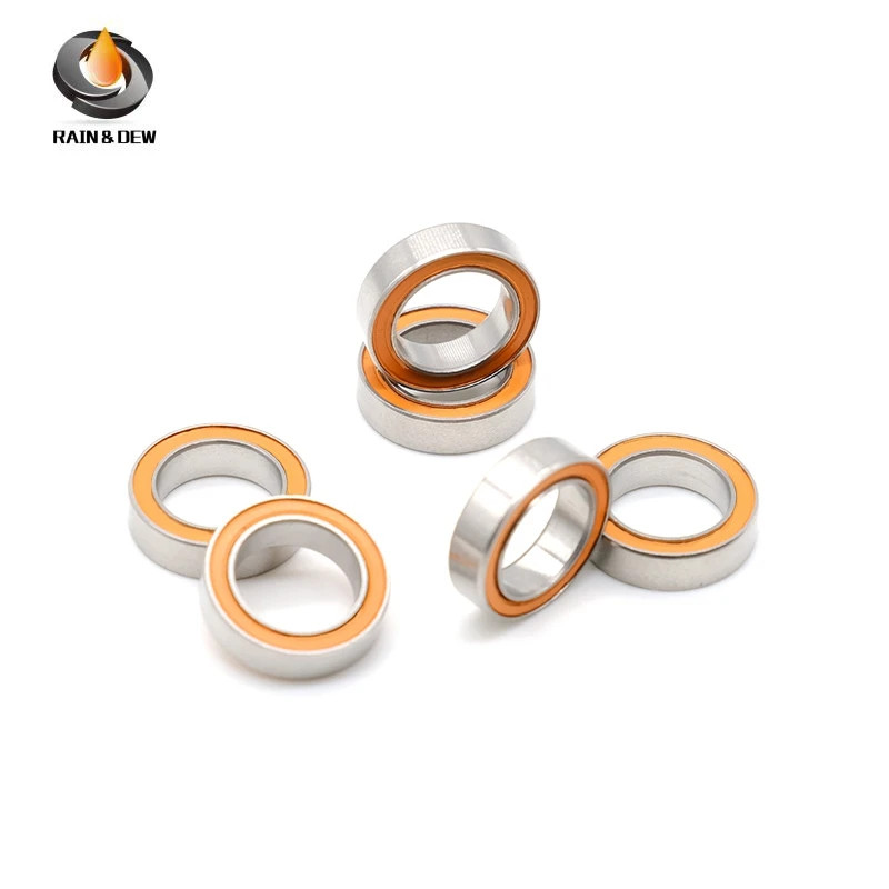 Hybrid Ceramic Ball Bearing ABEC-7 SMR105 2RS Stainless Steel 3×8-5x10mm