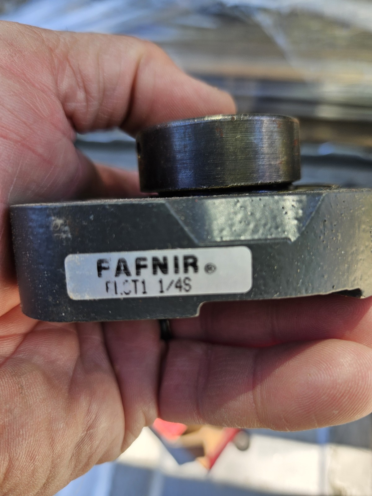 Fafnir FLCT1 1/4S Two-Bolt Flange Ball Bearing Unit – 1-1/4 in Bore, 2-Bolt NOS